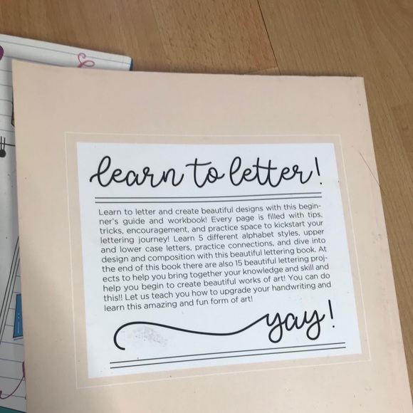 Hand lettering calligraphy brush pens book kit - Picture 8 of 10